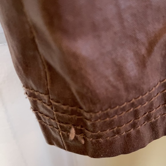 Omega brown zip up jacket small - donating soon - Picture 8 of 9